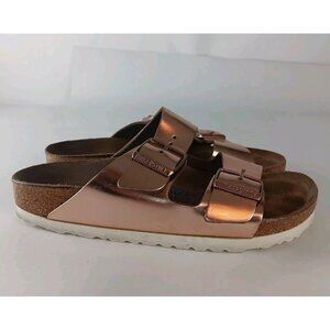 Birkenstock Arizona Soft Footbed Women's Double Strap  Shoes Size 7 unisex